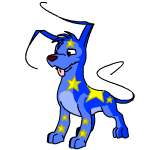 Happy starry gelert (old pre-customisation)