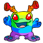 Happy rainbow grundo (old pre-customisation)