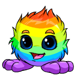 Happy rainbow jubjub (old pre-customisation)