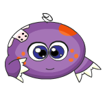 Happy purple kiko (old pre-customisation)