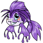 Happy purple koi (old pre-customisation)