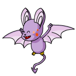 Say hi to Batty, the Purple Korbat!!!