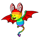 Happy rainbow korbat (old pre-customisation)