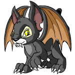 Happy halloween kougra (old pre-customisation)