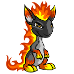 Happy fire kyrii (old pre-customisation)