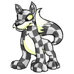Happy checkered lupe (old pre-customisation)