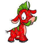 Happy strawberry moehog (old pre-customisation)
