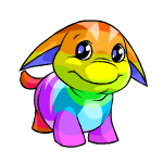 Happy rainbow poogle (old pre-customisation)