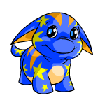 Happy starry poogle (old pre-customisation)