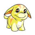 Happy yellow poogle (old pre-customisation)