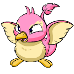 Happy pink pteri (old pre-customisation)
