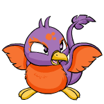 Happy purple pteri (old pre-customisation)