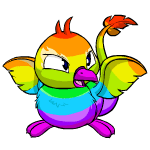 Happy rainbow pteri (old pre-customisation)