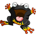 Happy fire quiggle (old pre-customisation)