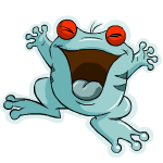 Happy ghost quiggle (old pre-customisation)