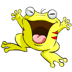 Happy yellow quiggle (old pre-customisation)