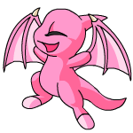 Happy pink shoyru (old pre-customisation)