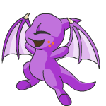 Happy purple shoyru (old pre-customisation)