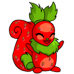 Happy strawberry usul (old pre-customisation)