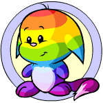 Classic Background rainbow kacheek (old pre-customisation)