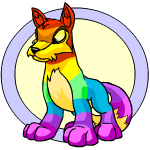 Classic Background rainbow lupe (old pre-customisation)