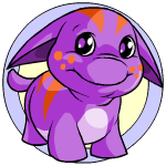 Classic Background purple poogle (old pre-customisation)