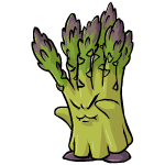 Ranged Attack asparagus chia (old pre-customisation)