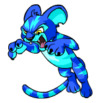 Ranged Attack electric kougra (old pre-customisation)