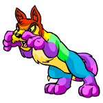 Ranged Attack rainbow lupe (old pre-customisation)