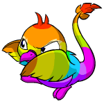 Ranged Attack rainbow pteri (old pre-customisation)