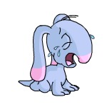 Sad baby blumaroo (old pre-customisation)