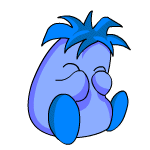 Sad blue chia (old pre-customisation)