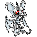 Sad checkered draik (old pre-customisation)