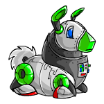 Sad robot gnorbu (old pre-customisation)