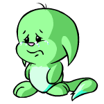 Sad green kacheek (old pre-customisation)