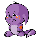 Sad purple kacheek (old pre-customisation)