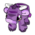 Sad purple kau (old pre-customisation)