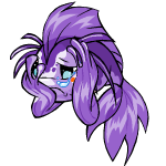 Sad purple koi (old pre-customisation)