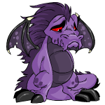 Sad darigan krawk (old pre-customisation)