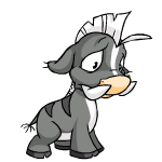 Sad skunk moehog (old pre-customisation)