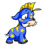 Sad starry moehog (old pre-customisation)