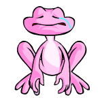 Sad pink nimmo (old pre-customisation)