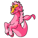 Sad pink peophin (old pre-customisation)