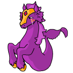 Sad purple peophin (old pre-customisation)