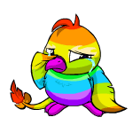 Sad rainbow pteri (old pre-customisation)