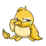 Sad yellow pteri (old pre-customisation)