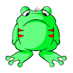 Sad green quiggle (old pre-customisation)