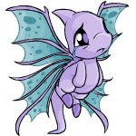 Sad faerie shoyru (old pre-customisation)