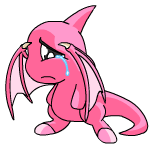Sad pink shoyru (old pre-customisation)