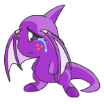 Sad purple shoyru (old pre-customisation)